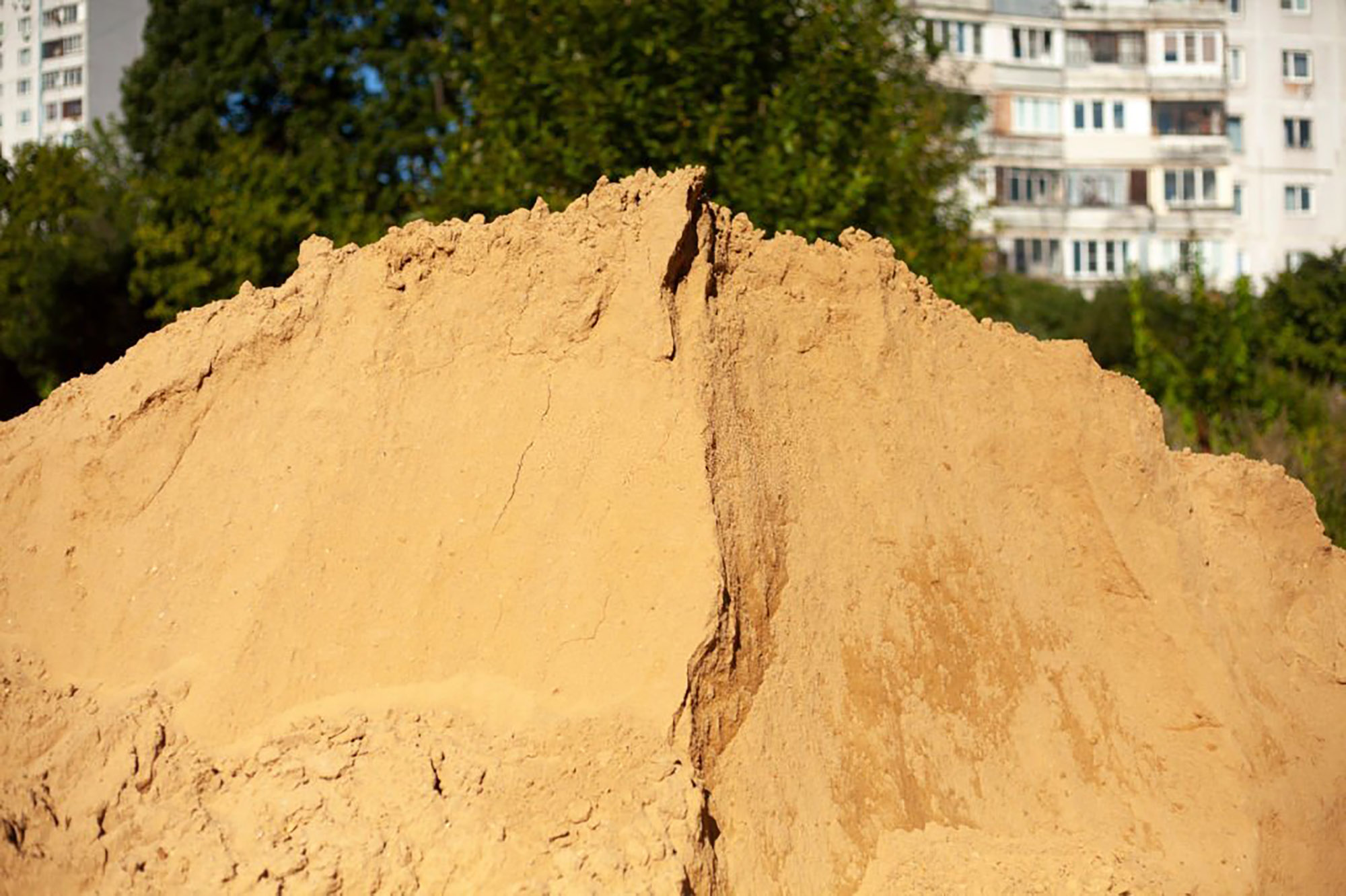 песок в строительстве